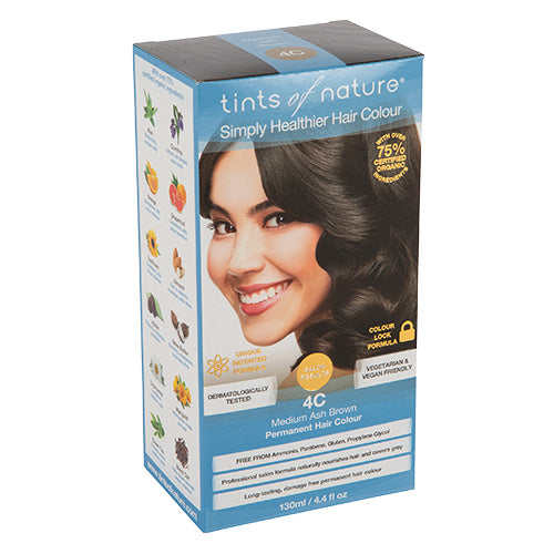 Hårfarve 4C Medium Ash fra Tints of nature