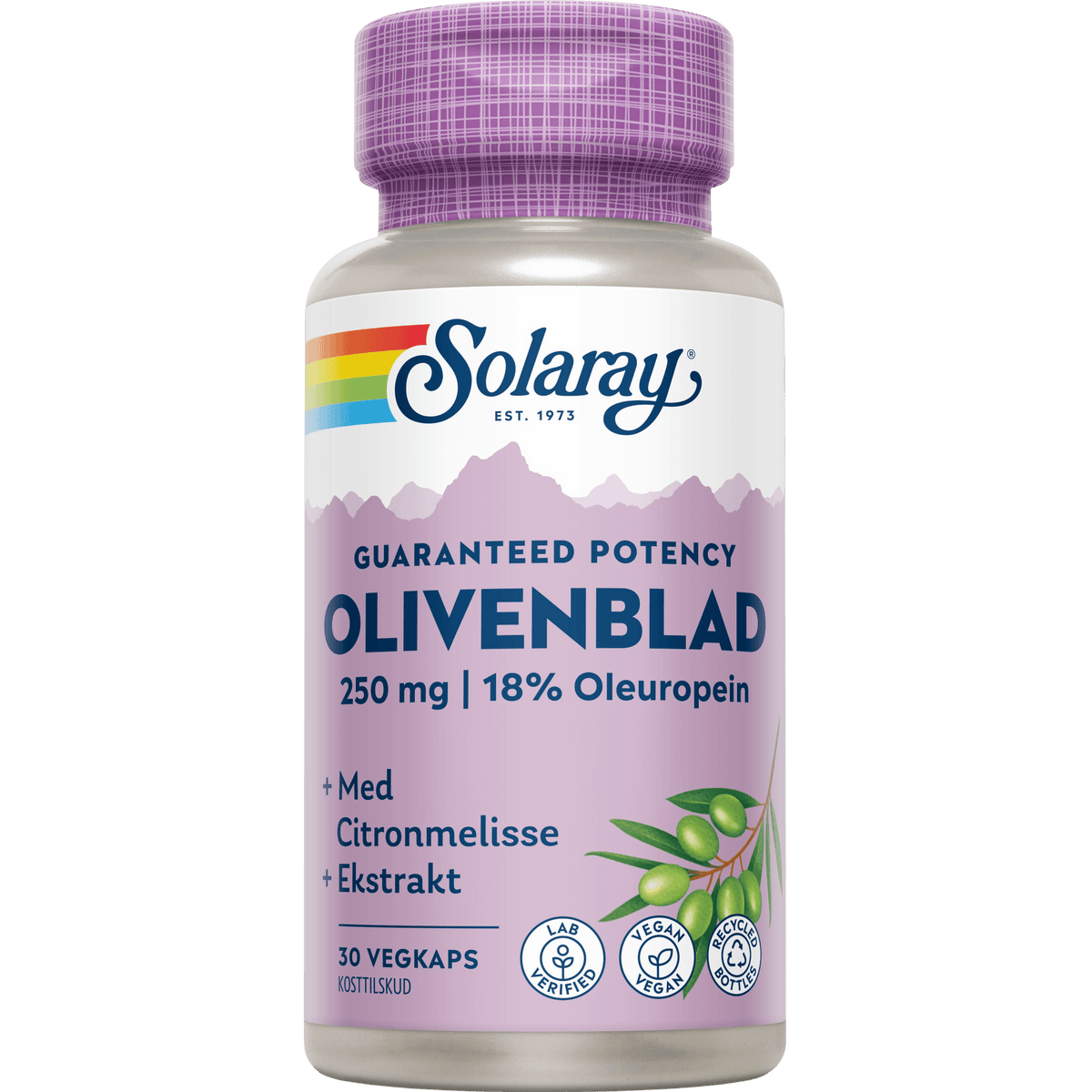 Solaray Olivenblad | 30 kapsler