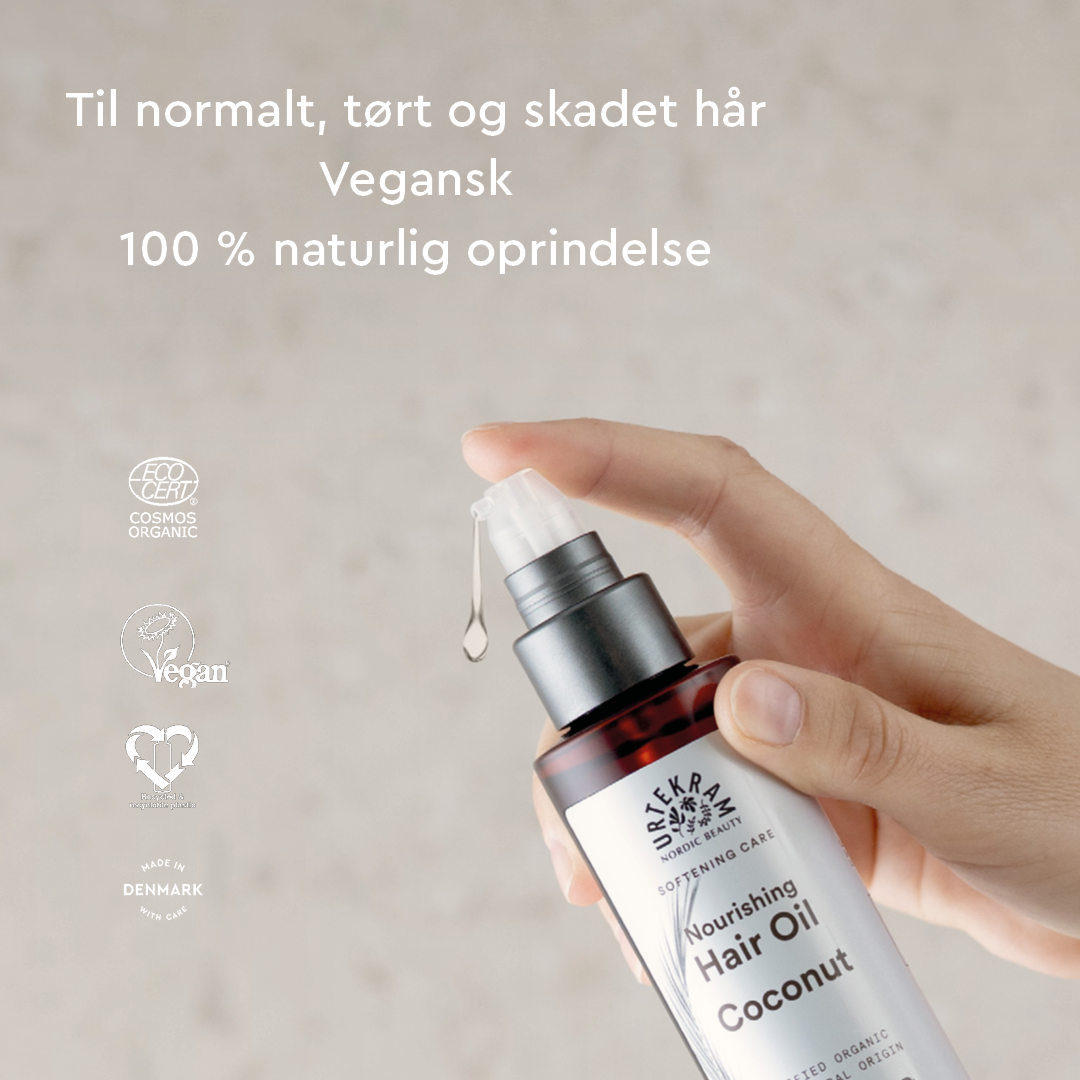 Urtekram Hair Oil Coconut | 100 ml fra Urtekram