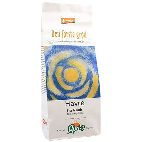 Havre - Den første grød fra 6 mdr. Ø Demeter fra Aurion
