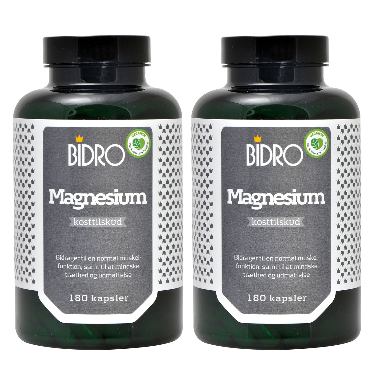 Bidro Magnesium | 2 x 180 kapsler