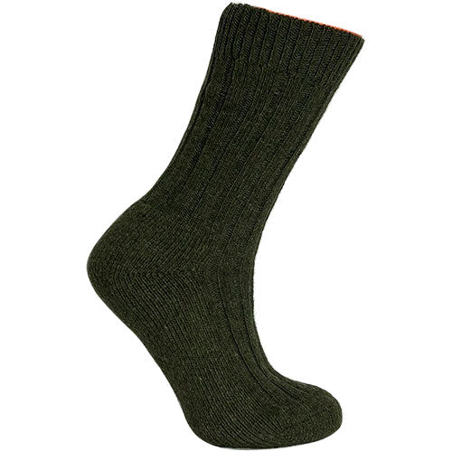 Merinostrømper Grøn str. 35/38 fra Clemente
