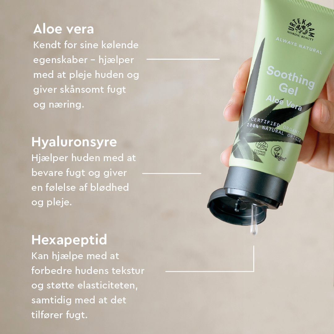 Urtekram Aloe Vera Gel Regenerating | 100 ml fra Urtekram