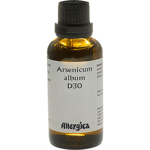 Arsenicum album D30 fra Allergica