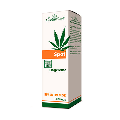 Spot Dagcreme fra Cannaderm