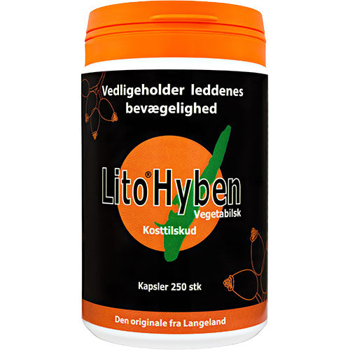 Lito Hyben Vegetabilsk kapsler 500mg fra Lito