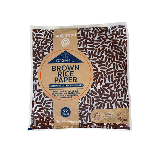 Rispapir fuldkorn Ø fra King Soba