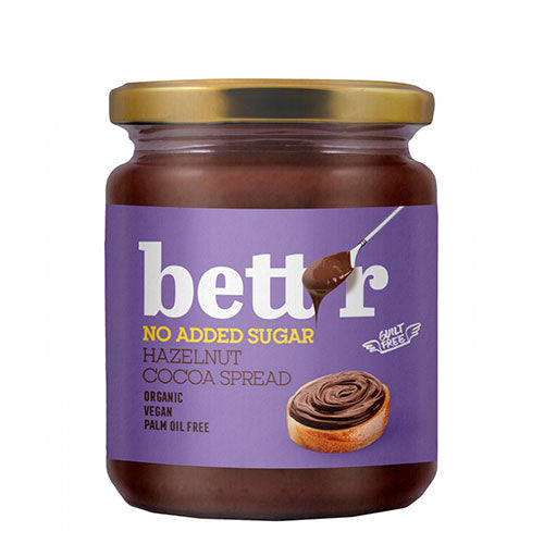 Smørepålæg Hasselnød kakao Ø fra bett’r