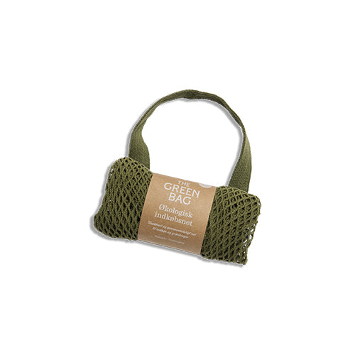Indkøbsnet af økologisk bomuld Army fra The Green Bag