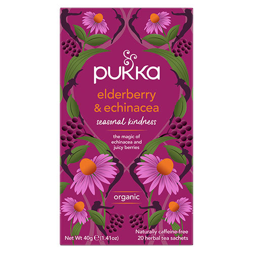 Elderberry & Echinacea te Ø Pukka fra Pukka