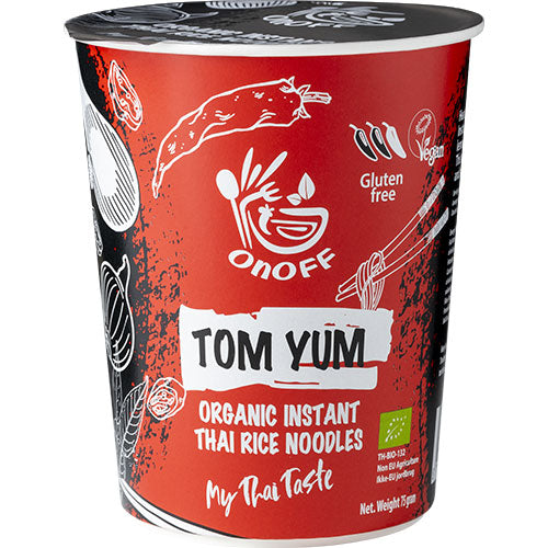 Instant Nudelsuppe Tom Yum Ø fra ONOFF SPICES