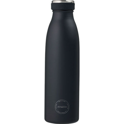 AYA&IDA Drinking Bottle 500ml | Matte Black fra AYA&IDA