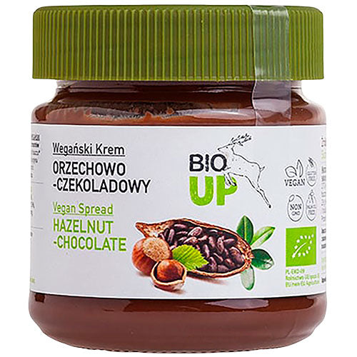 Smørepålæg med hasselnød og kakao Ø fra Super Fudgio