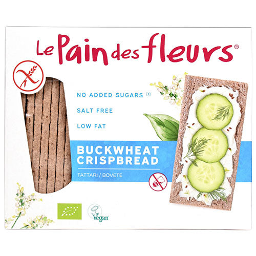 Boghvedeknækbrød glutenfri Ø fra Le pain des fleurs