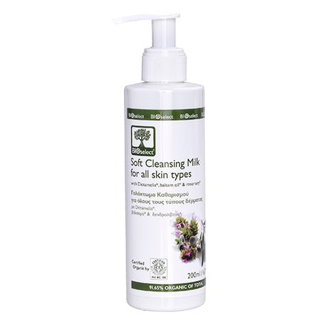 Soft Cleansing Milk For All Skin Types fra BIOselect