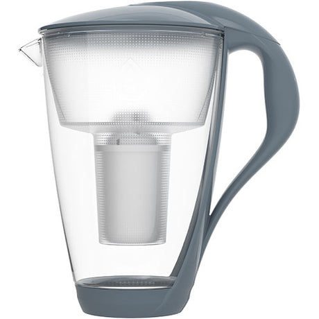 Glaskande 2,0l glas, stålgrå Dafi fra Dafi