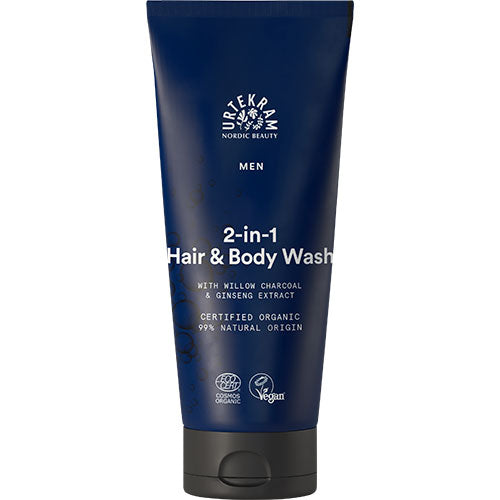 MEN 2 in1 Hair & Body Wash fra Urtekram