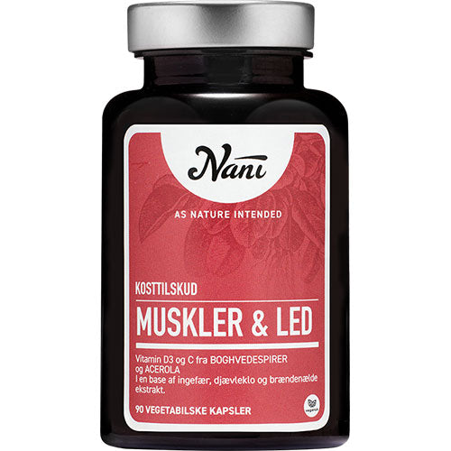 Nani Muskler & Led | 90 kapsler fra Nani