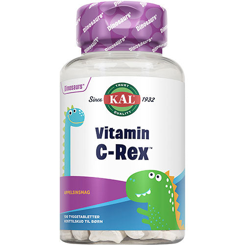 DinoSaurs Vitamin C-Rex tyggetablet