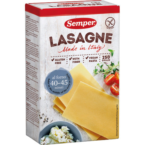 Lasagne glutenfri Semper fra Semper