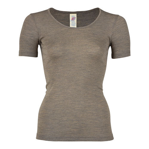 T-shirt, walnut, str. 46/48 fra Engel Natur