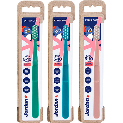Jordan Clean Smile Care TB Kids 5-10 ass. farver