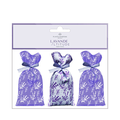 Lavendelposer - indh. 3 stk, 3x18g fra Plantes & Parfums