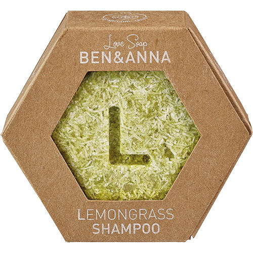 Love Soap - Lemongrass Shampoo Bar fra Ben & Anna