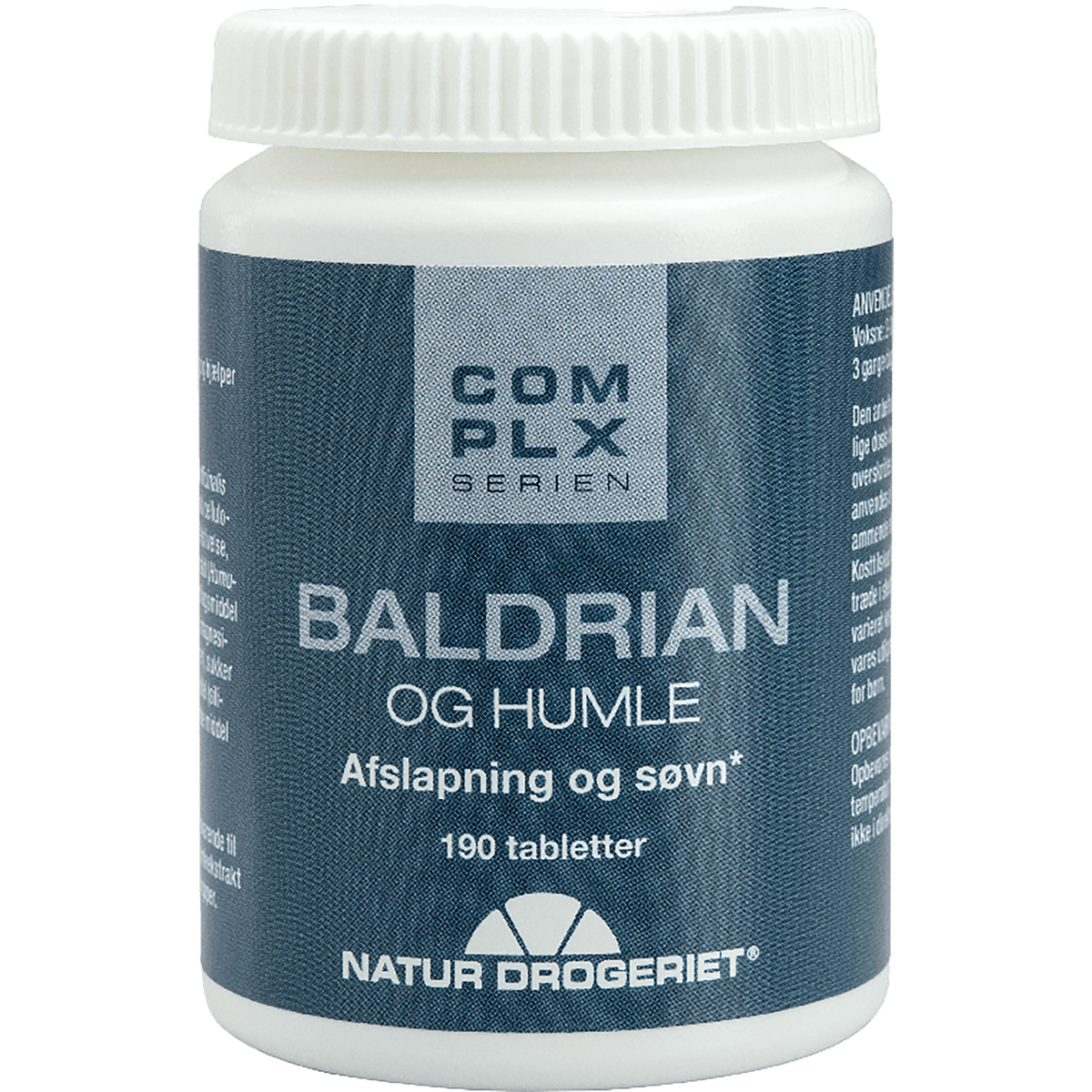 Natur-Drogeriet Baldrian & Humle | 190 tabletter fra Natur-Drogeriet