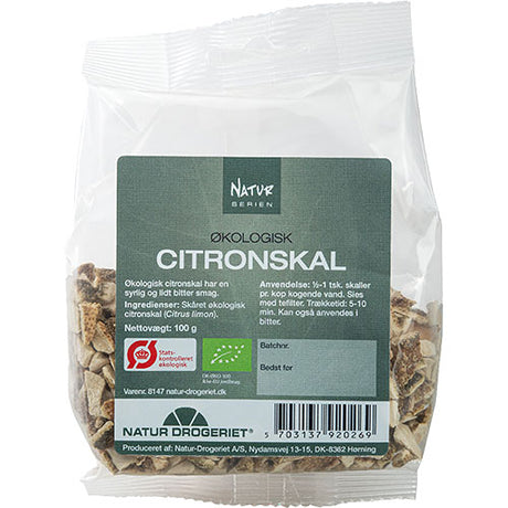 Citronskal tørret Ø fra Natur-Drogeriet