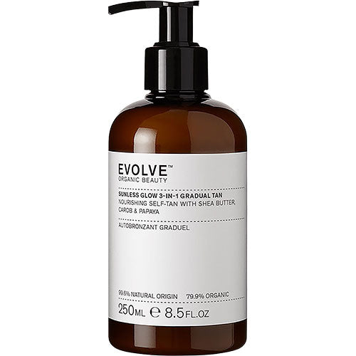 Body Lotion Sunless Glow 3-in-1 Gradual Tan fra Evolve