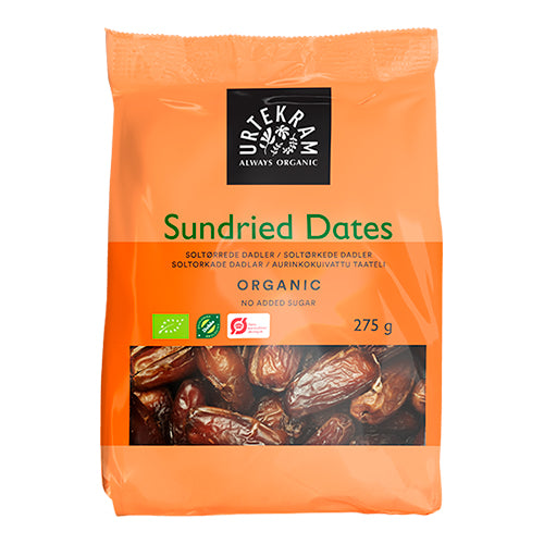 Soltørrede dadler Ø fra Urtekram