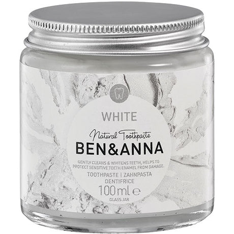 Toothpaste White - Fluoride Free fra Ben & Anna