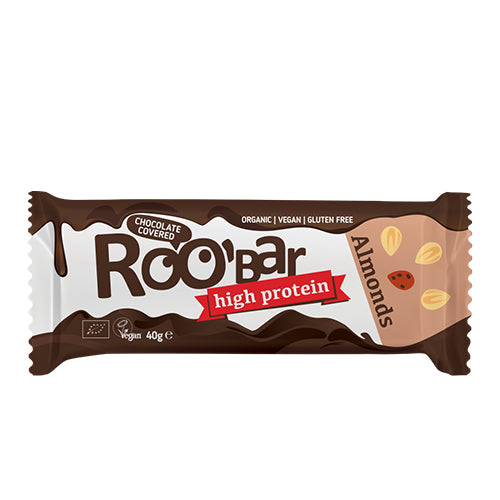 Bar Choko mandel Protein Ø Roobar fra ROO'bar