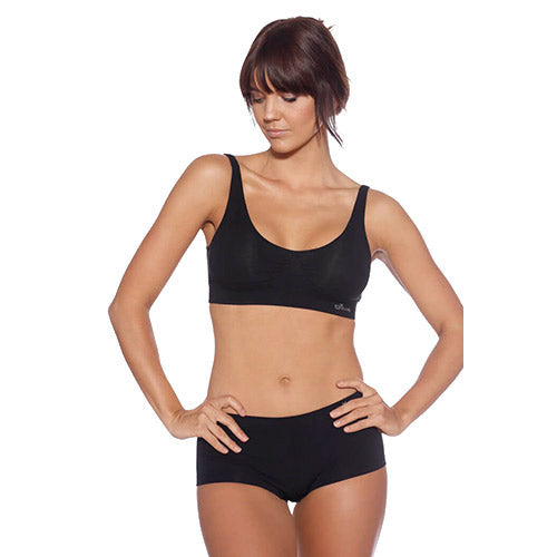 Shaper Crop Bra sort str. XL fra Boody