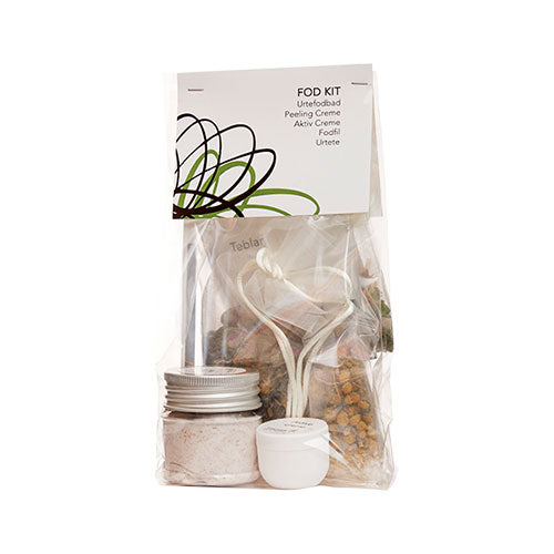 Fod Kit urtefodbad, peeling fra Fischer Pure Nature