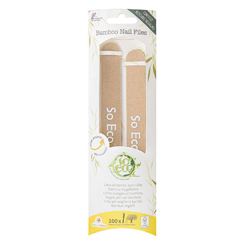 Bamboo Nail Files fra So Eco