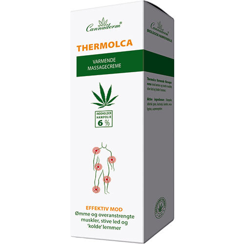 Massagecreme Thermolca fra Cannaderm