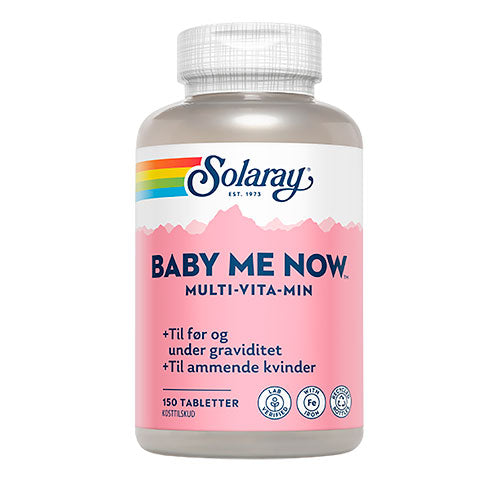 Baby-Me-Now Multi-Vita-Min fra Solaray