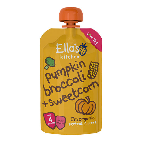 Babymos Ø græskar, broccoli & fra Ellas Kitchen