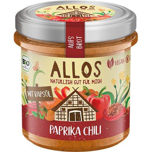 Smørepålæg Ø Aufs Brot Peberfrugt &Chili fra Allos