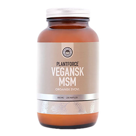 MSM 800 mg Vegansk Plantforce fra Plantforce