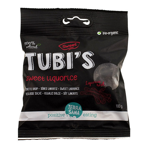 Lakrids skåret sød Ø fra Terrasana