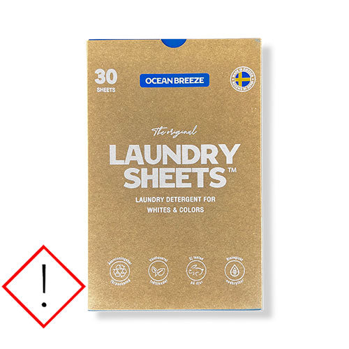 Laundry Sheets Ocean Breeze 30 stk. fra Laundry Sheets