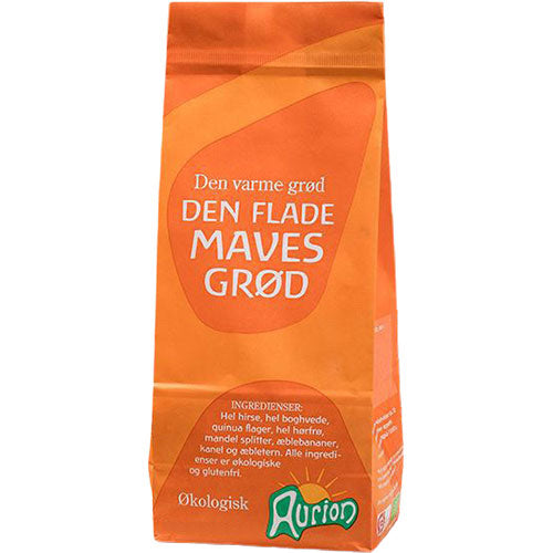 Den flade maves grød glutenfri Ø fra Aurion