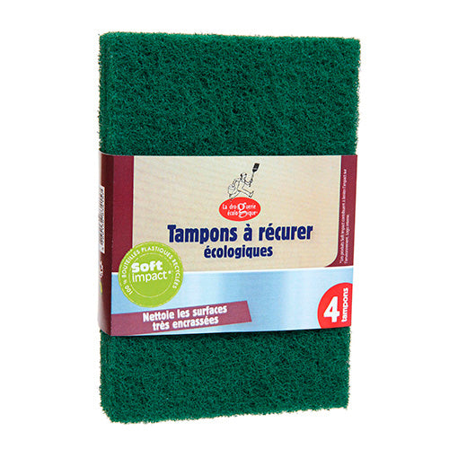 Skuresvampe 4 stk af genbrugs flasker fra Biogan