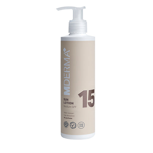 MDerma Sun Lotion SPF15 fra MDerma