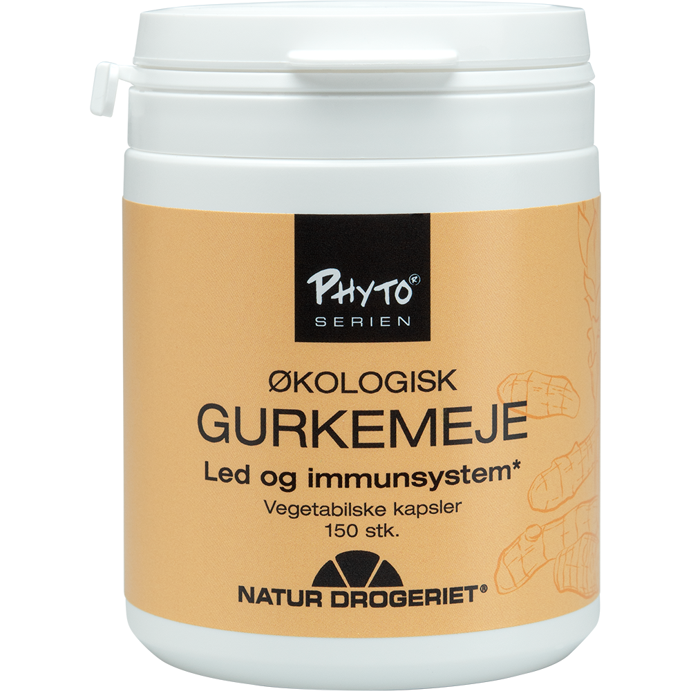 Natur-Drogeriet Gurkemeje Kapsler Økologisk | 150 kapsler