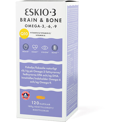 Eskio-3 Brain & Bone Omega 3, 6, 9 fra Eskio3