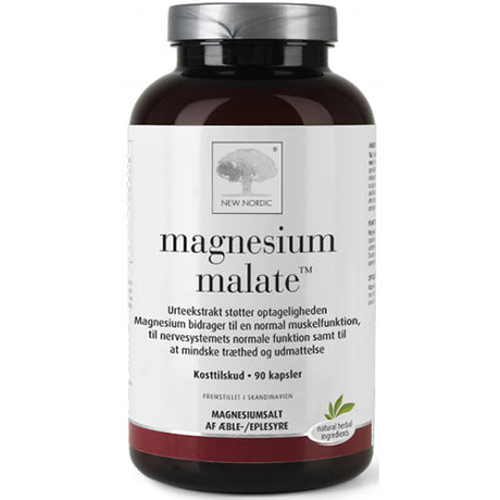 Magnesium malate fra New Nordic